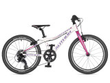 Велосипед AUTHOR (2023) Record 20", рама 10", цвет-белый // розовый